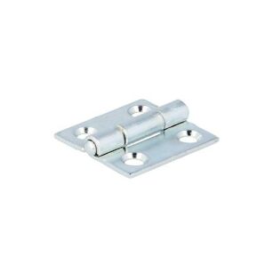 Zawias pasowy 25x24x1,2mm, stal, jascny ocynk