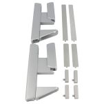 Mocowanie panela WALLFLEX 2 aluminium - 4