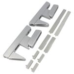 Mocowanie panela WALLFLEX 2 aluminium - 2