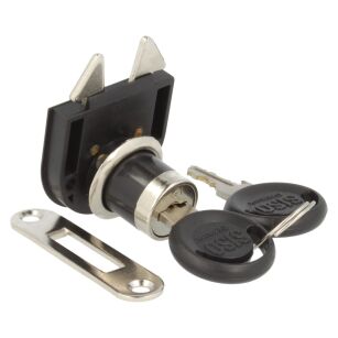 Zamek żaluzjowy SISO 2159 fi16,5x22mm Master J11 czarny CK