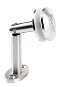 Łącznik dolny do zadaszenia ze szkła SS316