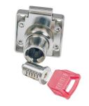 Zamek meblowy kwadratowy SISO X850S fi19x22mm prawy Master #01 MIC SNAKE - 8