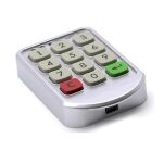 Zamek szyfrowy elektroniczny zatrzaskowy SISO  - 3