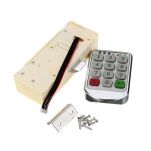 Zamek szyfrowy elektroniczny zatrzaskowy SISO  - 2