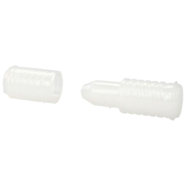 Kołek ustalający do blatów stołu fi8x26mm tworzywo biały