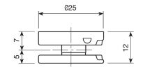 Medial Fix mimośród fi25mm znal - 3