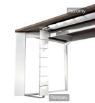Prowadzenie kabli SKEL/poziomy/aluminium - 4