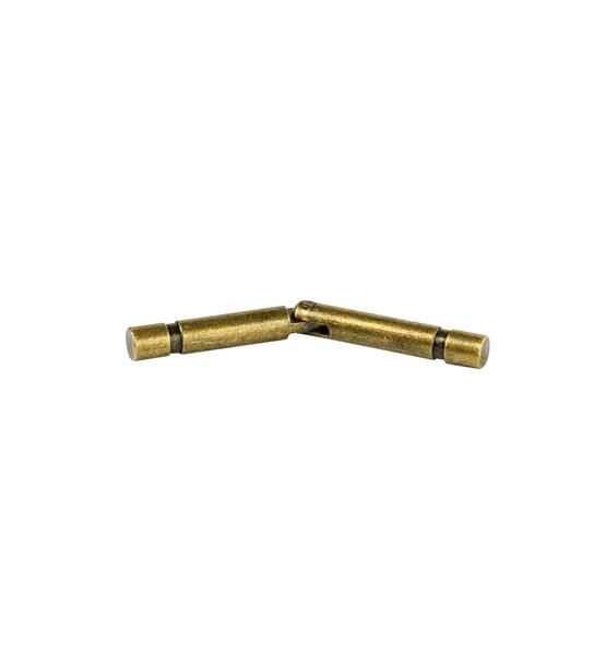 Zawias cylindryczny do szkatułki fi3,5x38mm brązowy