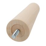 Noga meblowa bukowa LINEA 130mm lakierowana - 2