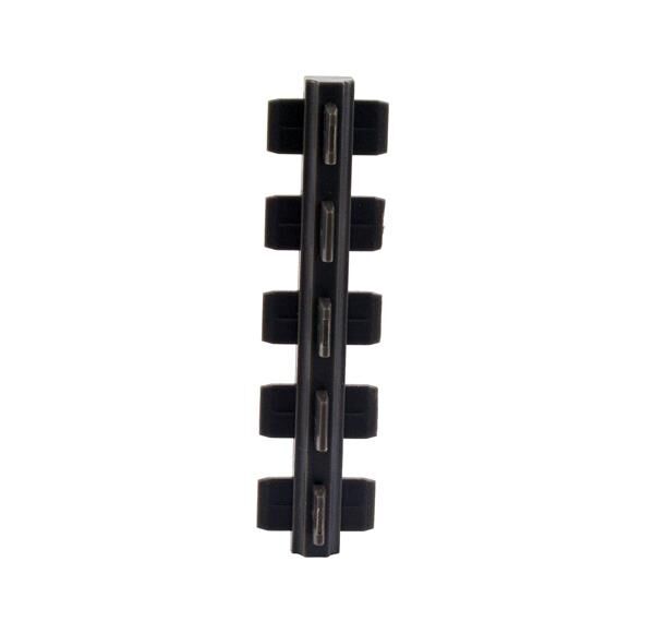 Łącznik przegrody szuflady 3-stronny 90mm, szary