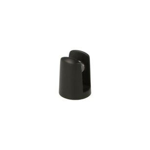 Wspornik szkła CYLINDRYCZNY 4-6mm czarny