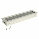 Przepust kablowy LIMBO 181x46x21,8mm aluminium anoda z szarą szczotką - 2