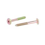 Śruba M6x50mm żółty ocynk - 2