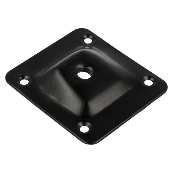 Mocowanie nóg meblowych M8 kątowe 10st 66x58mm czarne