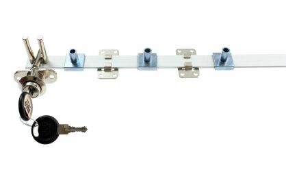 Zamek centralny SISO 1018 fi19mm L700mm zaczepy 3x13mm CK