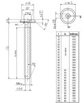 Śruba M6x16mm czarna - 2