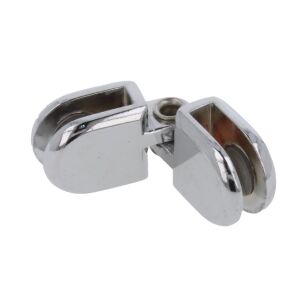 Zawias szkło/szkło MINI 4-5,5mm 22mm chrom