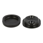 QC podstawa OVAL 20x25mm czarna - 2