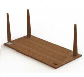 Łącznik nóg X-TREME SS304 100x100mm/M10 - 9