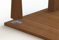Łącznik nóg X-TREME SS304 100x100mm/M10 - 2