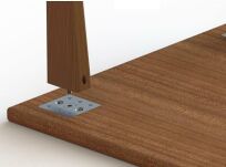 Łącznik nóg X-TREME SS304 100x100mm/M10 - 3