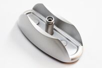 Prowadzenie kabli OVAL kotwica srebrna  - 2