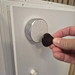 Zamek elektroniczny PHIL w systemie MIFARE1/DESFIRE fi19x30mm biały - 10