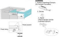 Cichy domyk do szuflad metalowych - 4