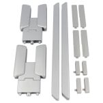 Mocowanie panela WALLFLEX 1 aluminium - 4