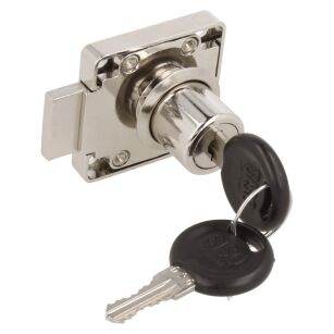 Zamek meblowy kwadratowy SISO X850 fi19x22mm prawy CK