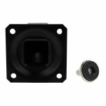 Noga meblowa kwadrat 25x25mm regulowana H200mm czarna - 4