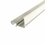 Listwa przymykowa SISO 2,6m szara - 2