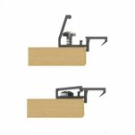 Listwa przymykowa SISO 2,6m szara - 3