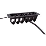 Prowadzenie kabli TRIK LONG czarny 155x65x42mm - 2
