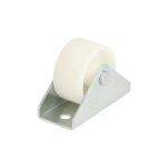 Kółko meblowe rolka stała tworzywowa fi30 biała h-33mm - 4