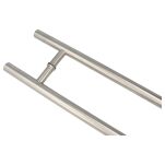 Pochwyt do drzwi szklanych fi25x710mm SS304 - 2
