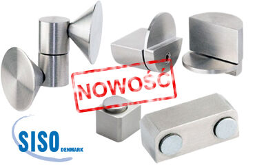 Zawiasy oraz zatrzaski na klej UV