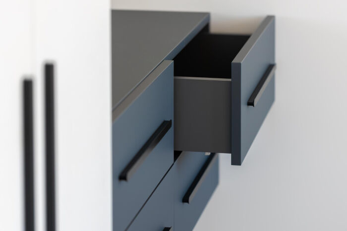 Montaż zamka centralnego do szuflad krok po kroku